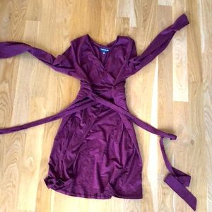 Toad &Co Faux wrap dress, never worn